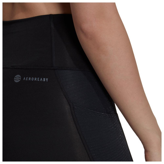 Adidas Γυναικείο κολάν Optime training shiny Adidas Γυναικείο κολάν Optime training shiny
